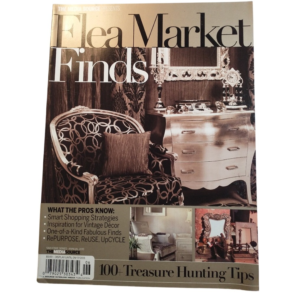 Flea Market Finds Magazine Annual 2013 Vintage Decor Upcycle Tips Media Source